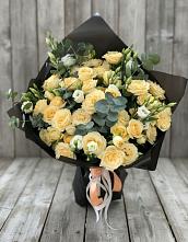 Букет цветов из:  Розы и Лизиантусы #REPLACE_PRED# Черняховске