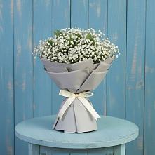 Букет цветов из:  Гипсофила #REPLACE_PRED# Черняховске