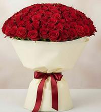 Букет 101 Красная роза Милано #REPLACE_PRED# Черняховске