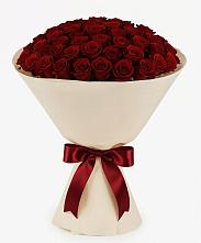 Букет 101 Бордовая роза Блэк Бакарра #REPLACE_PRED# Черняховске