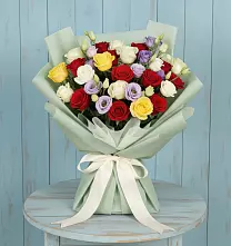 Букет цветов из:  Розы #REPLACE_PRED# Черняховске