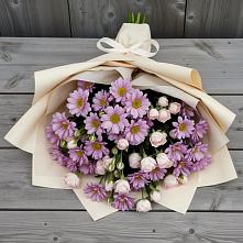 Букет цветов из:  Розы и Хризантемы #REPLACE_PRED# Черняховске