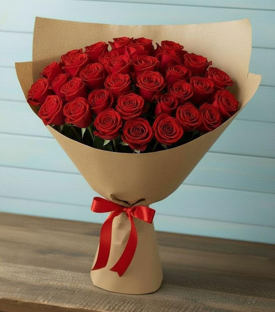 Букет Красные розы Милано в Черняховске
