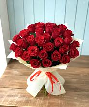 Букет 29 Красных роз в Черняховске