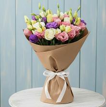 Букет цветов из:  Лизиантусы #REPLACE_PRED# Черняховске